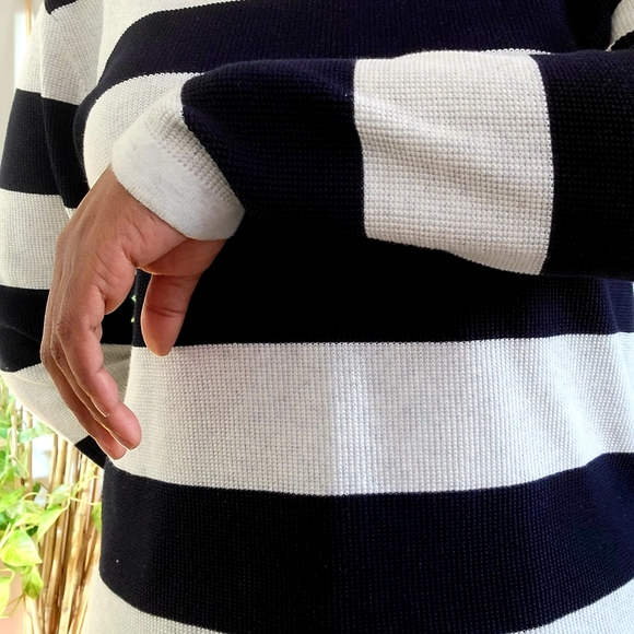 Zara womens/men's striped pullover shirt - Picture 3 of 5